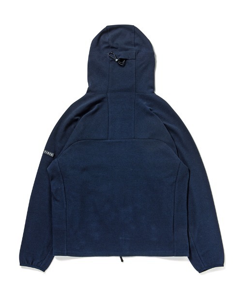 430（フォーサーティ）の「mpa4187-THERMAL ZIP HOODED PARKA ジップアップパーカー(26-153)（パーカー・メンズ・ブラック/ネイビー/ブラック系その他/ネイビー系・1/2/3/0）」の11枚目の写真