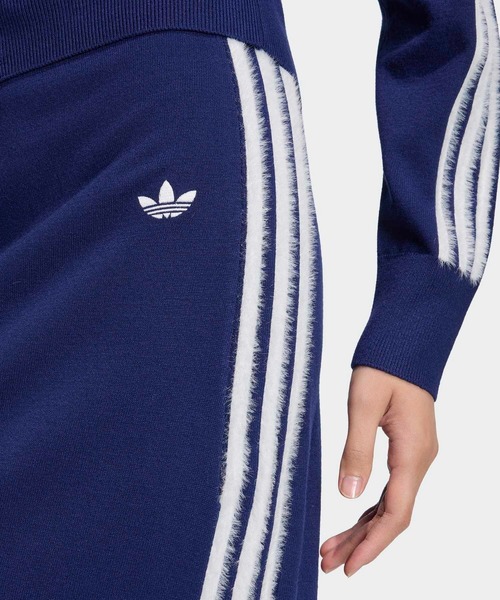 adidas(アディダス)の「ニットスカート / アディダスオリジナルス adidas Originals(スカート・レディース・ブルー・XX-LARGE/LARGE/MEDIUM/SMALL/X-LARGE/X-SMALL)」の3枚目の写真
