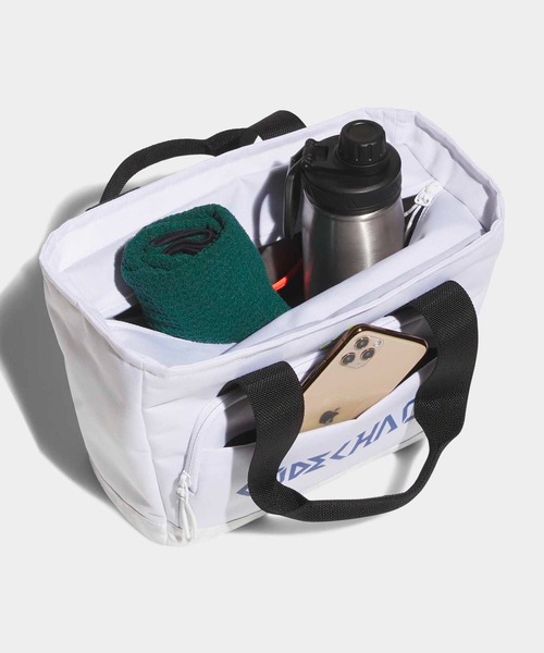 adidas（アディダス）の「カオス カート クール シューズバッグ【adidas Golf/アディダスゴルフ】（エコバッグ/サブバッグ・メンズ・ホワイト・FREE）」の4枚目の写真