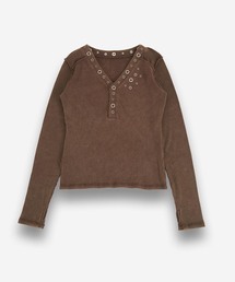 JOINT WORKS | フェード アイレット リブ ロングスリーブ / J Fade Rib Eyelet L/S(Tシャツ/カットソー)