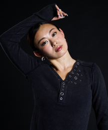 JOINT WORKS | フェード アイレット リブ ロングスリーブ / J Fade Rib Eyelet L/S(Tシャツ/カットソー)