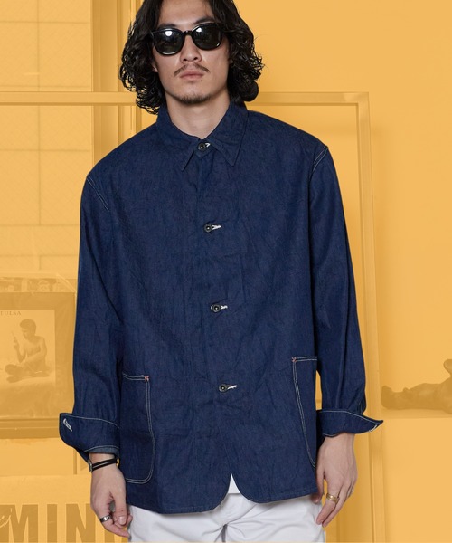 orSlow/オアスロウ WWII 40'S LINEN DENIM COVERALL カバーオール