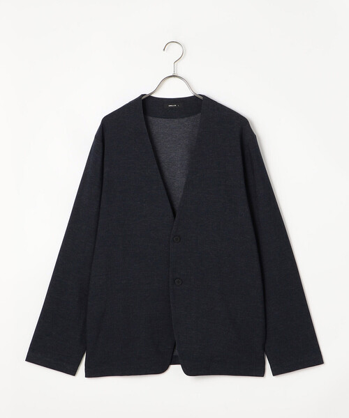 COMME CA ISM(コムサイズム)の「デニムライク ストレッチ ノーカラージャケット(ノーカラージャケット・メンズ・ブラック/ネイビー・L/S/M)」の17枚目の写真