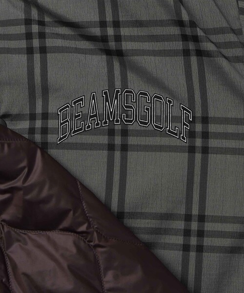 BEAMS GOLF(ビームスゴルフ)の「【別注】TAION / リバーシブル ダウン ジャケット(ブルゾン・メンズ・ネイビー/ブラウン・XL/S/M/L)」の6枚目の写真