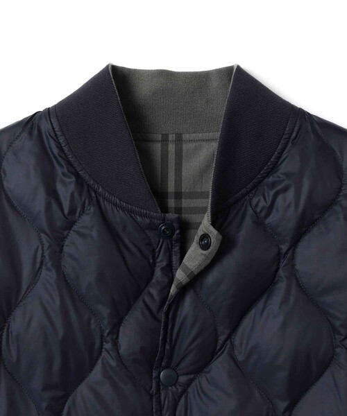 BEAMS GOLF(ビームスゴルフ)の「【別注】TAION / リバーシブル ダウン ジャケット(ブルゾン・メンズ・ネイビー/ブラウン・XL/S/M/L)」の9枚目の写真