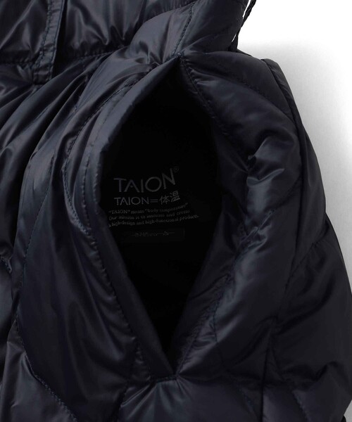 BEAMS GOLF(ビームスゴルフ)の「【別注】TAION / リバーシブル ダウン ジャケット(ブルゾン・メンズ・ネイビー/ブラウン・XL/S/M/L)」の17枚目の写真