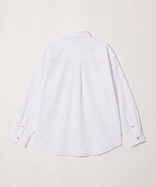 BEAUTY&YOUTH UNITED ARROWS(ビューティーアンドユースユナイテッドアローズ)の「クイック ストレッチ シャンブレー ボタンダウン シャツ SLIM型 吸水速乾 タテヨコストレッチ(シャツ/ブラウス・メンズ・ライトブルー/コバルトブルー/ホワイト/ネイビー・S/XL/L/M/XS)」の14枚目の写真