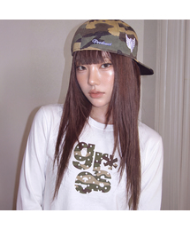 [UNISEX]GRAE-S CAMO ロングスリーブ Tシャツ_4color