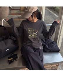 [UNISEX]GRAE-S CAMO ロングスリーブ Tシャツ_4color