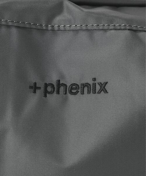 +phenix(プラスフェニックス)の「+phenix/プラスフェニックス/EXPAND SHOULDER BAG 20+(ショルダーバッグ・メンズ・グレー/ブラック・F)」の8枚目の写真