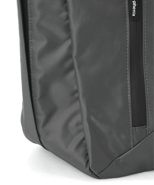 +phenix(プラスフェニックス)の「+phenix/プラスフェニックス/EXPAND SHOULDER BAG 20+(ショルダーバッグ・メンズ・グレー/ブラック・F)」の11枚目の写真