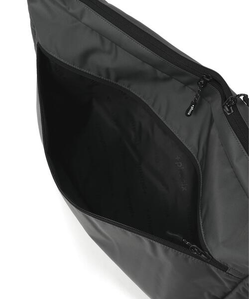 +phenix(プラスフェニックス)の「+phenix/プラスフェニックス/EXPAND SHOULDER BAG 20+(ショルダーバッグ・メンズ・グレー/ブラック・F)」の16枚目の写真