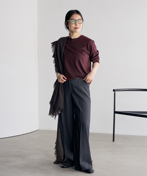 plage(プラージュ)の「Precious C-Neck ニット(ニット/セーター・レディース・ピンク/ワインレッド・FREE)」の22枚目の写真