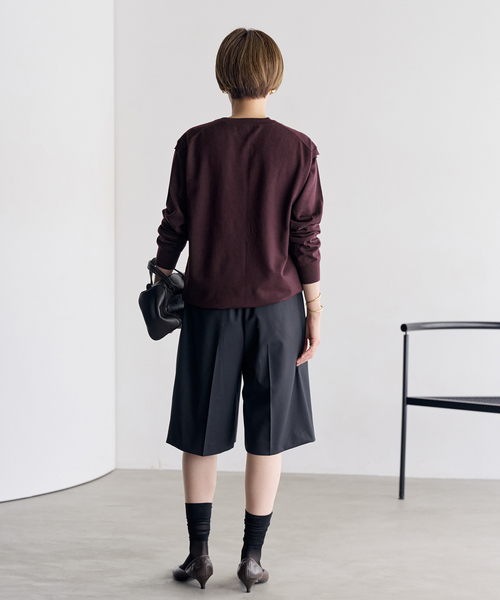 plage(プラージュ)の「Precious C-Neck ニット(ニット/セーター・レディース・ピンク/ワインレッド・FREE)」の18枚目の写真