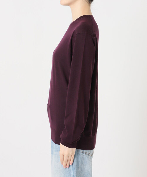 plage(プラージュ)の「Precious C-Neck ニット(ニット/セーター・レディース・ピンク/ワインレッド・FREE)」の6枚目の写真