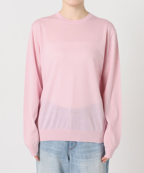 plage(プラージュ)の「Precious C-Neck ニット(ニット/セーター・レディース・ピンク/ワインレッド・FREE)」の12枚目の写真