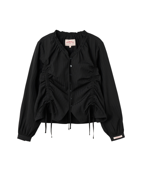 AMESWORLDWIDE（アメスワールドワイド）の「CLASSIC SHIRRING BLOUSE BLACK（シャツ/ブラウス・レディース・その他・FREE）」の10枚目の写真