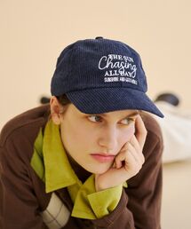 AMERICAN HOLIC | コーデュロイロゴキャップ(キャップ)