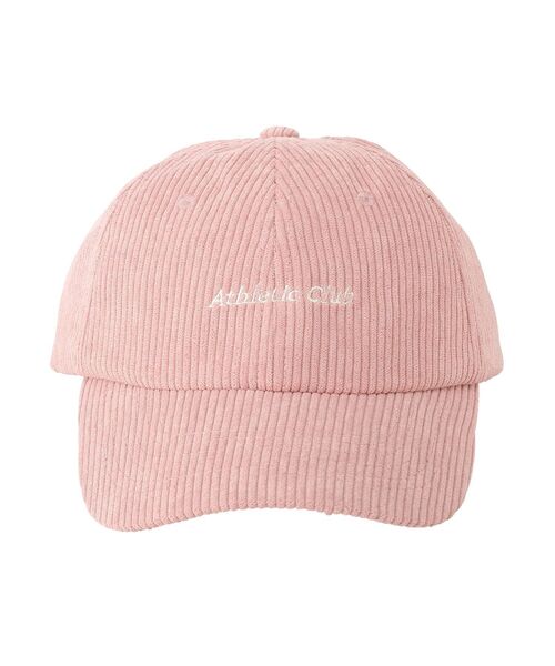 AMERICAN HOLIC(アメリカンホリック)の「コーデュロイロゴキャップ(キャップ・レディース・ピンク/アイボリー/ベージュ/ネイビー・FREE)」の11枚目の写真