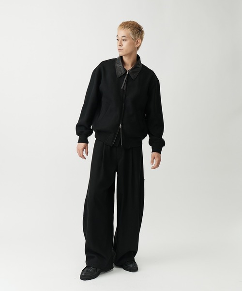SINSS(シンス)の「Flannel cargo slacks / フランネルカーゴスラックス(スラックス・メンズ・ブラック/チャコール・LARGE/MEDIUM/SMALL/X-SMALL)」の3枚目の写真
