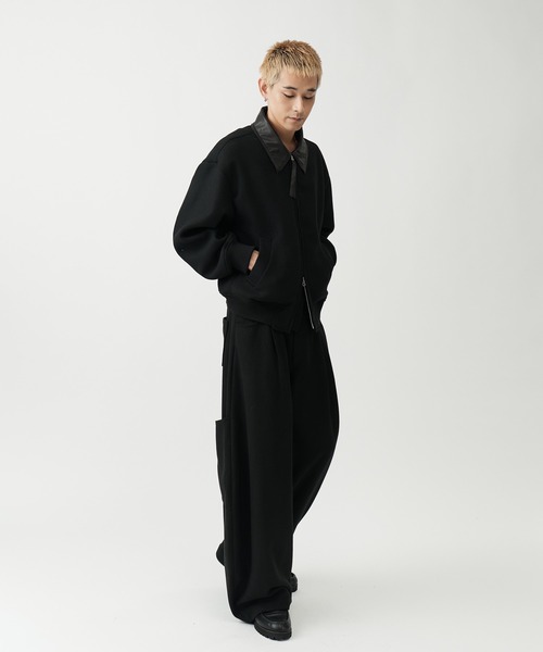 SINSS(シンス)の「Flannel cargo slacks / フランネルカーゴスラックス(スラックス・メンズ・ブラック/チャコール・LARGE/MEDIUM/SMALL/X-SMALL)」の4枚目の写真