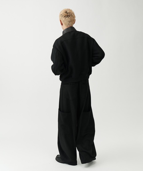 SINSS(シンス)の「Flannel cargo slacks / フランネルカーゴスラックス(スラックス・メンズ・ブラック/チャコール・LARGE/MEDIUM/SMALL/X-SMALL)」の6枚目の写真