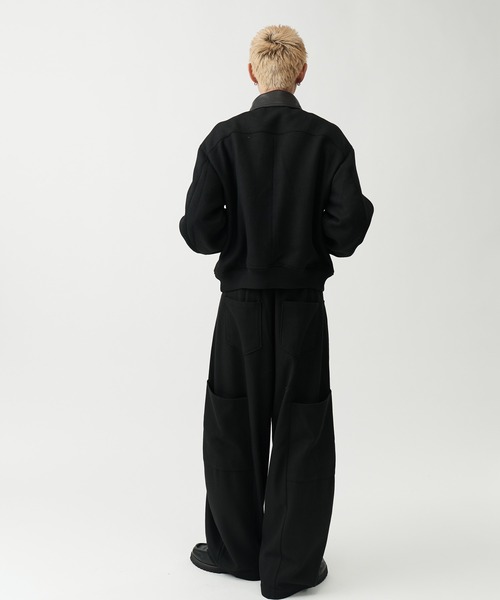 SINSS(シンス)の「Flannel cargo slacks / フランネルカーゴスラックス(スラックス・メンズ・ブラック/チャコール・LARGE/MEDIUM/SMALL/X-SMALL)」の7枚目の写真
