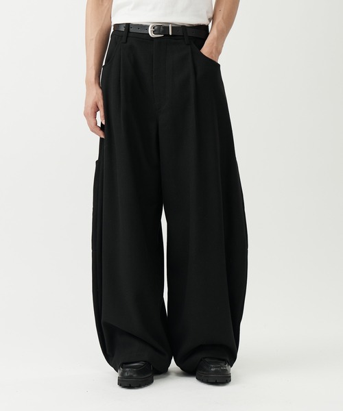 SINSS(シンス)の「Flannel cargo slacks / フランネルカーゴスラックス(スラックス・メンズ・ブラック/チャコール・LARGE/MEDIUM/SMALL/X-SMALL)」の9枚目の写真