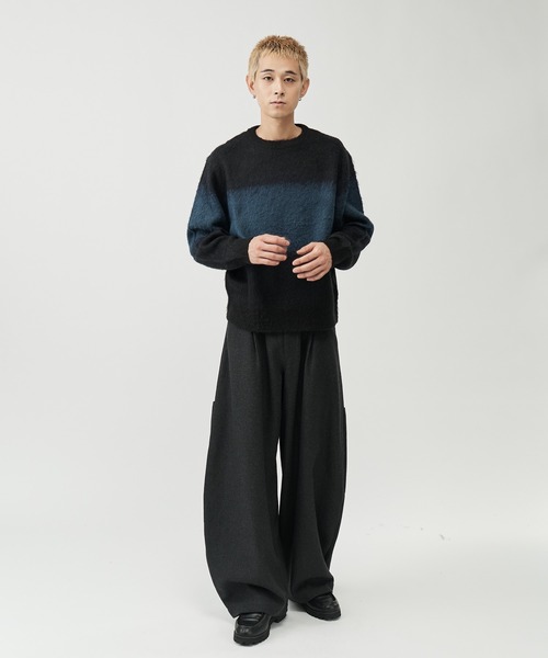 SINSS(シンス)の「Flannel cargo slacks / フランネルカーゴスラックス(スラックス・メンズ・ブラック/チャコール・LARGE/MEDIUM/SMALL/X-SMALL)」の10枚目の写真