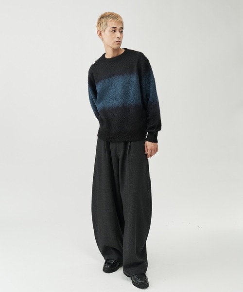 SINSS(シンス)の「Flannel cargo slacks / フランネルカーゴスラックス(スラックス・メンズ・ブラック/チャコール・LARGE/MEDIUM/SMALL/X-SMALL)」の11枚目の写真