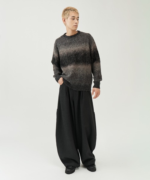 SINSS(シンス)の「Flannel cargo slacks / フランネルカーゴスラックス(スラックス・メンズ・ブラック/チャコール・LARGE/MEDIUM/SMALL/X-SMALL)」の13枚目の写真