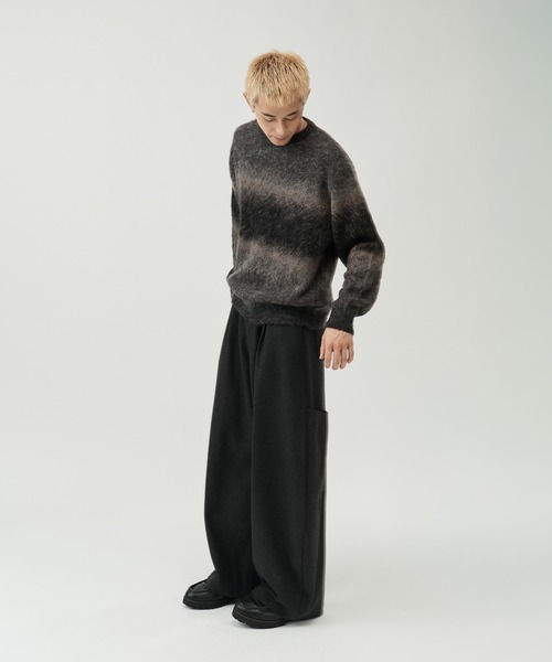 SINSS(シンス)の「Flannel cargo slacks / フランネルカーゴスラックス(スラックス・メンズ・ブラック/チャコール・LARGE/MEDIUM/SMALL/X-SMALL)」の18枚目の写真