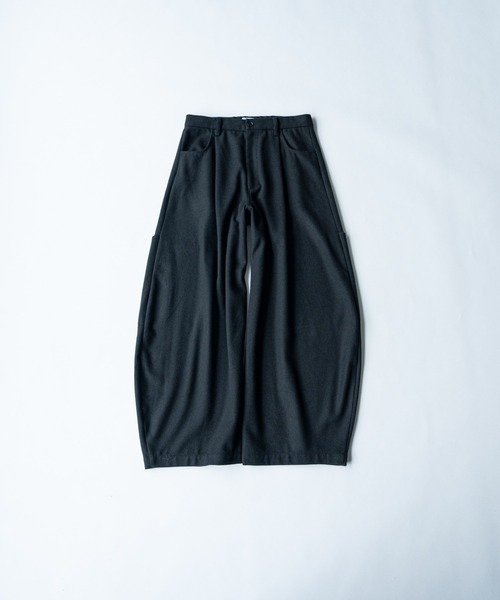 SINSS(シンス)の「Flannel cargo slacks / フランネルカーゴスラックス(スラックス・メンズ・ブラック/チャコール・LARGE/MEDIUM/SMALL/X-SMALL)」の20枚目の写真