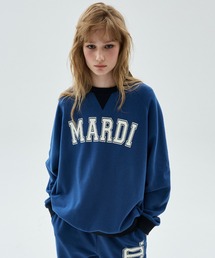 SWEATSHIRT RAGLAN MARDI ARCH LOGO / スウェットシャツ ラグラン マルディ アーチ ロゴ