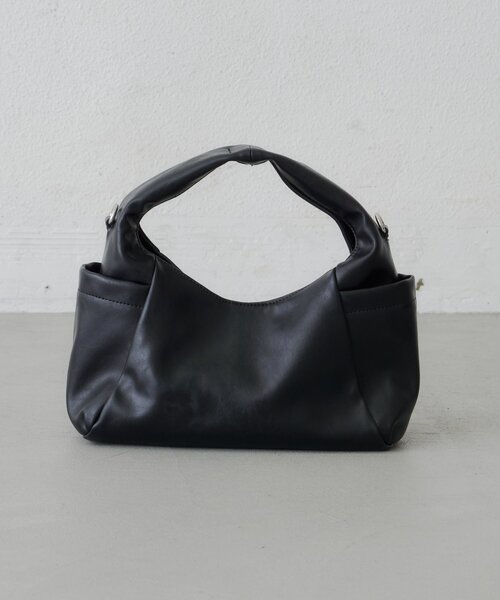 Kastane（カスタネ）の「【9.19(土)0:00発売】サイドポケットワンハンドルBAG（ハンドバッグ・レディース・バーガンディー/キャメル/ブラック・FREE）」の5枚目の写真