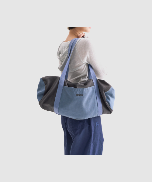 HEISAN（ハイサン）の「コットンダッフルバッグ カーキ (Size: L)（ボストンバッグ・レディース・その他・FREE）」の2枚目の写真