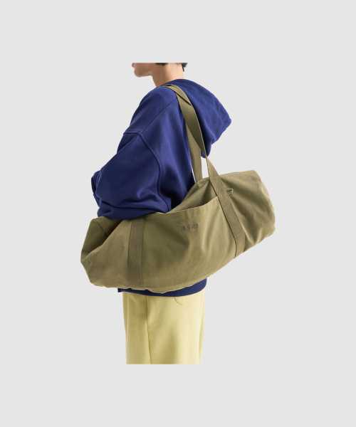 HEISAN（ハイサン）の「コットンダッフルバッグ カーキ (Size: L)（ボストンバッグ・レディース・その他・FREE）」の4枚目の写真
