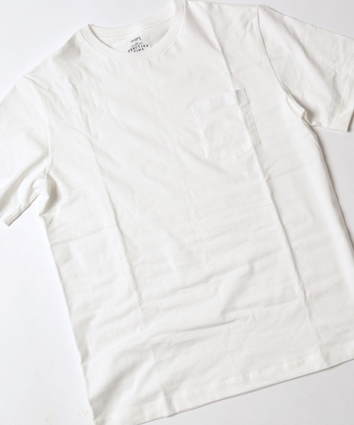 SHIPS（シップス）の「SC: SHIPS(シップス) "PERUVIAN PIMA COTTON" 2パック ポケットTシャツ■（Tシャツ/カットソー・メンズ・ネイビー/グレー/ホワイト/その他/ブルー系その他/コバルトブルー・MEDIUM/SMALL/LARGE/X-LARGE）」の16枚目の写真