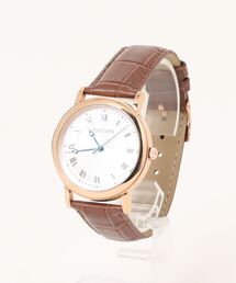 an meets zakka レザーバンド腕時計