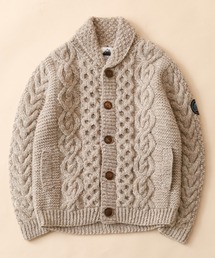 HIMALAYAN CLIMBER'S HAND-KNIT 手編みショールカーディガン