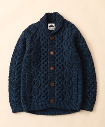 HIMALAYAN CLIMBER'S HAND-KNIT 手編みショールカーディガン
