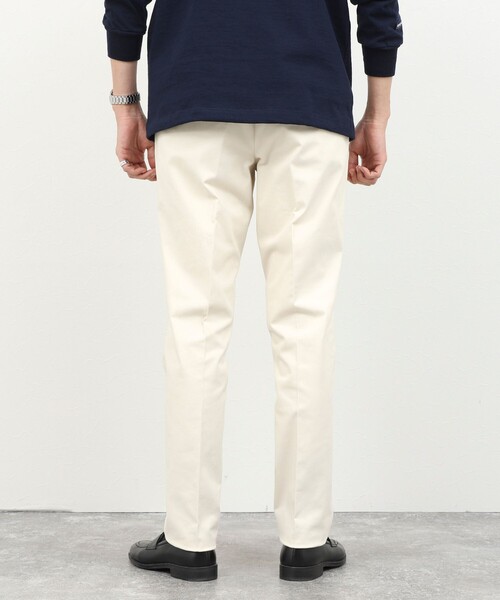 NOLLEY’S(ノーリーズ)の「《ビジカジ対応》高密度チノトラウザー 26AW(チノパンツ・メンズ・オフホワイト/ブラック/オリーブ/ベージュ・M/S/XL/L)」の10枚目の写真