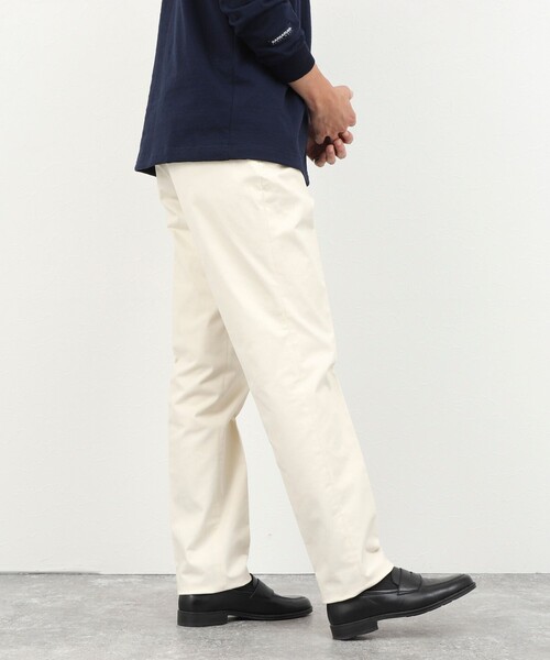 NOLLEY’S(ノーリーズ)の「《ビジカジ対応》高密度チノトラウザー 26AW(チノパンツ・メンズ・オフホワイト/ブラック/オリーブ/ベージュ・M/S/XL/L)」の11枚目の写真