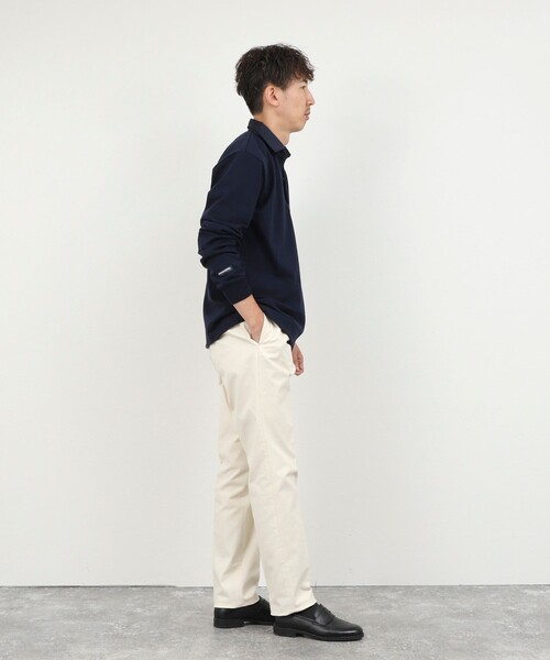 NOLLEY’S(ノーリーズ)の「《ビジカジ対応》高密度チノトラウザー 26AW(チノパンツ・メンズ・オフホワイト/ブラック/オリーブ/ベージュ・M/S/XL/L)」の15枚目の写真