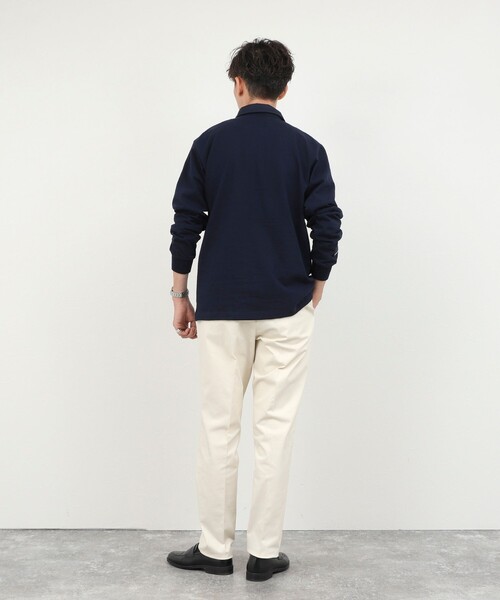 NOLLEY’S(ノーリーズ)の「《ビジカジ対応》高密度チノトラウザー 26AW(チノパンツ・メンズ・オフホワイト/ブラック/オリーブ/ベージュ・M/S/XL/L)」の16枚目の写真