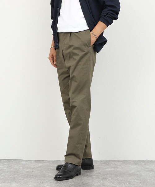 NOLLEY’S(ノーリーズ)の「《ビジカジ対応》高密度チノトラウザー 26AW(チノパンツ・メンズ・オフホワイト/ブラック/オリーブ/ベージュ・M/S/XL/L)」の20枚目の写真
