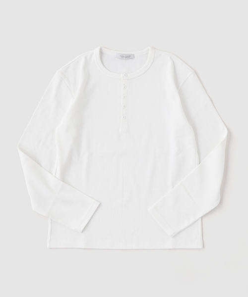 オフ デューティ ヘンリー ネック ロンT（Tシャツ/カットソー