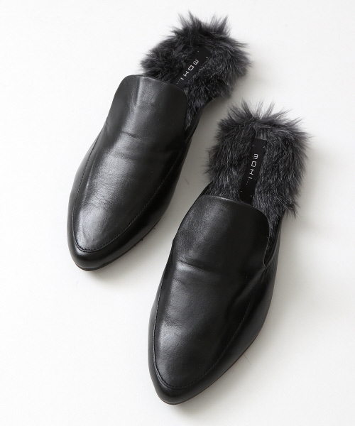 Rouge vif(ルージュヴィフ)の「mohiスリッパサボ(その他シューズ・レディース・ブラック/モカ・36/37/35/38/39)」の2枚目の写真