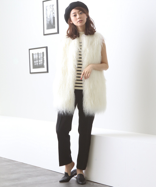 Rouge vif(ルージュヴィフ)の「mohiスリッパサボ(その他シューズ・レディース・ブラック/モカ・36/37/35/38/39)」の9枚目の写真