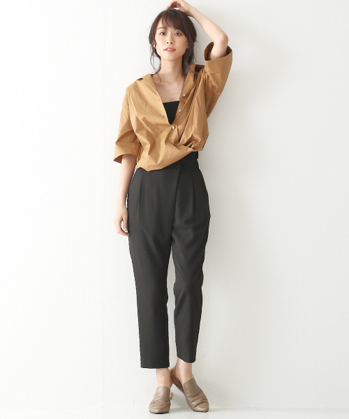 Rouge vif(ルージュヴィフ)の「mohiスリッパサボ(その他シューズ・レディース・ブラック/モカ・36/37/35/38/39)」の11枚目の写真